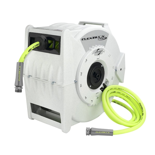 Retractable Water Hose Reel w Levelwind